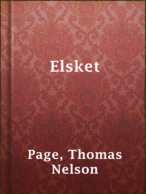 Cover image for Elsket